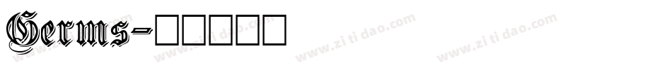 Germs字体转换