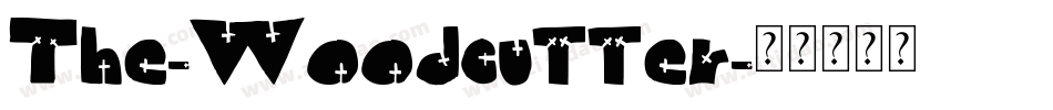 The-Woodcutter字体转换