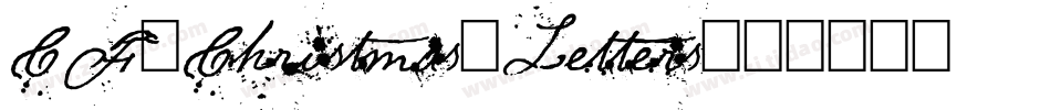 CF-Christmas-Letters字体转换