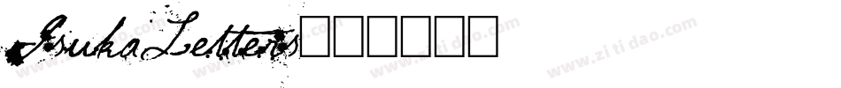 IsukaLetters字体转换