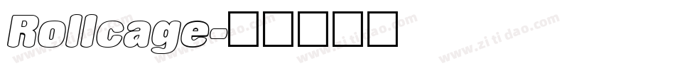 Rollcage字体转换