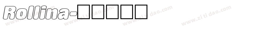 Rollina字体转换