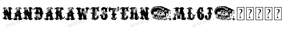 NandakaWestern-Ml6J字体转换