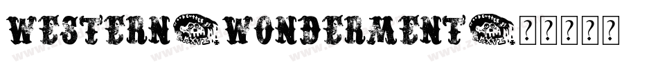 Western-Wonderment字体转换
