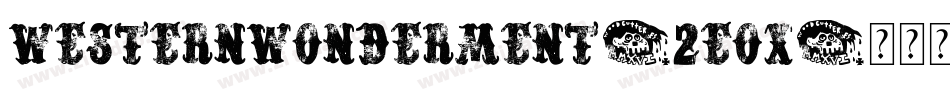 WesternWonderment-2eoX字体转换