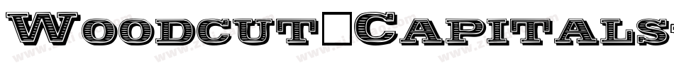 Woodcut_Capitals字体转换