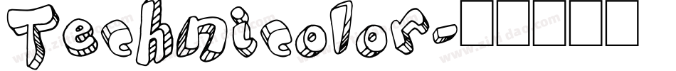Technicolor字体转换