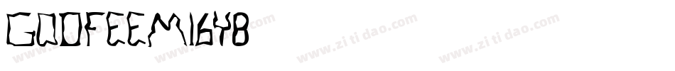 Godfeem-16yB字体转换