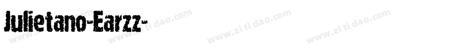 Julietano-Earzz字体转换