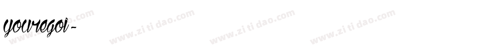 youregoi字体转换