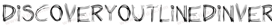 DiscoveryOutlinedInverse-0PZv字体转换