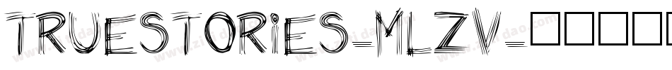 TrueStories-mlZv字体转换