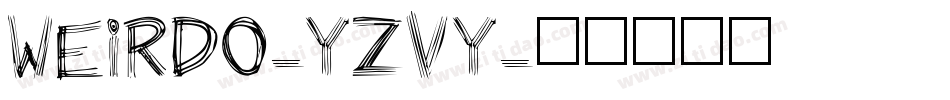 Weirdo-YzVy字体转换