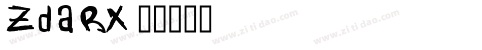 Zdarx字体转换