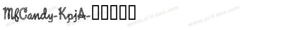 MfCandy-KpjA字体转换