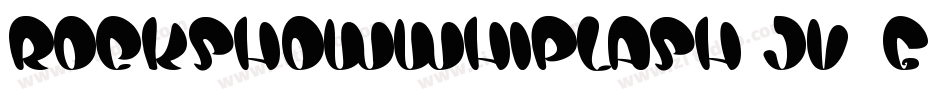 RockShowWhiplash-jV1G字体转换