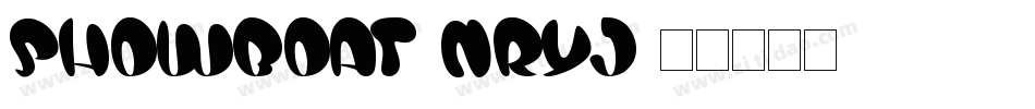 Showboat-nRyJ字体转换