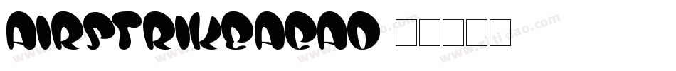 airstrikeacad字体转换