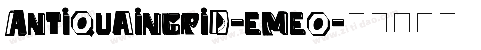 Antiquaingrid-eMeO字体转换