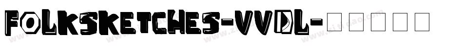 FolkSketches-VVdl字体转换