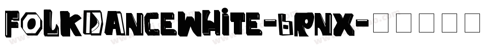 FolkdanceWhite-6Rnx字体转换