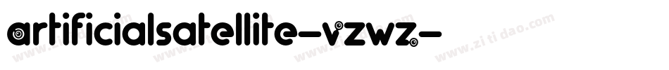 Artificialsatellite-VzwZ字体转换