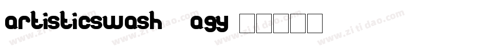 ArtisticSwash-6agY字体转换