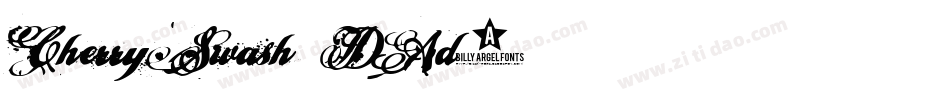 CherrySwash-DAd1字体转换