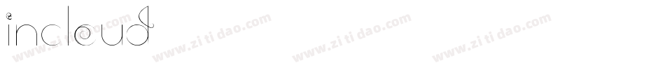 Incloud字体转换