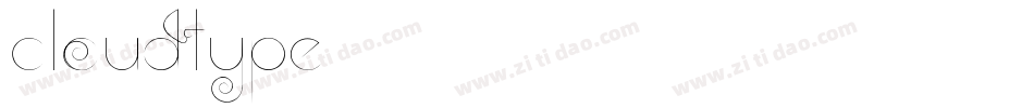 cloudtype字体转换