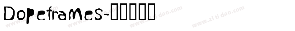 Dopeframes字体转换
