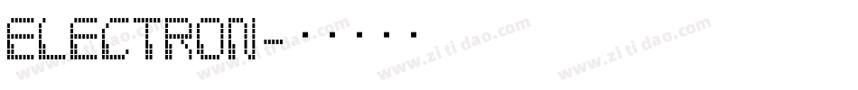 ELECTRON字体转换