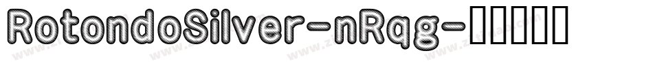 RotondoSilver-nRqg字体转换