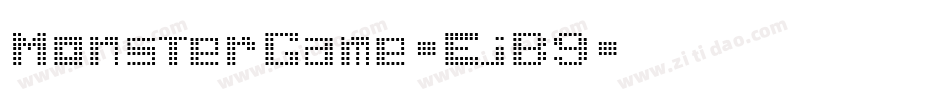 MonsterGame-EjB9字体转换