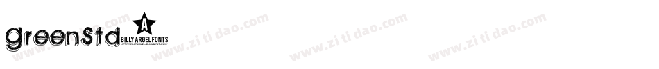 GreenStd字体转换