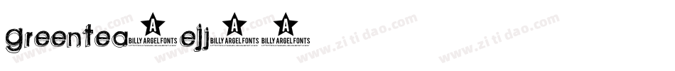 GreenTea-eJj3字体转换