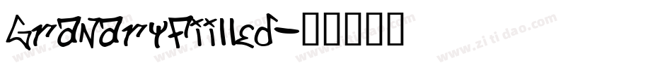 GranaryFiilled字体转换