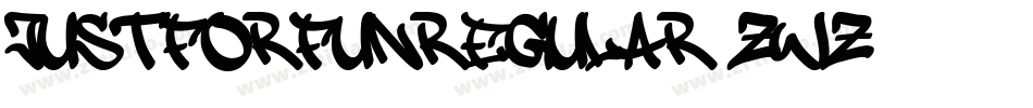 JustforfunRegular-zWz1字体转换