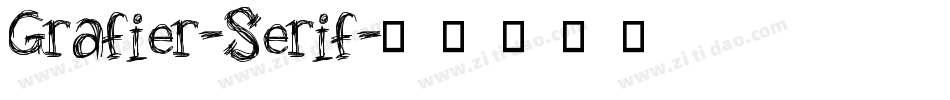 Grafier-Serif字体转换