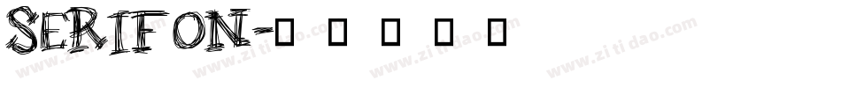SERIFON字体转换