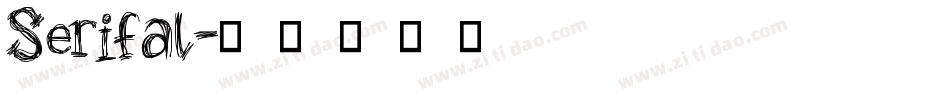 Serifal字体转换