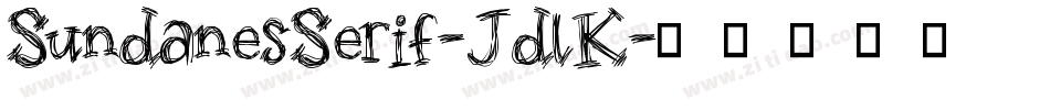 SundanesSerif-JdlK字体转换