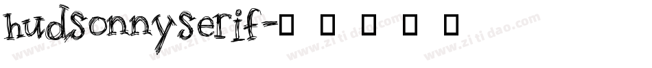 hudsonnyserif字体转换