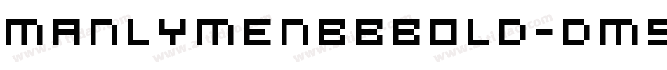 ManlymenBbBold-dM56字体转换