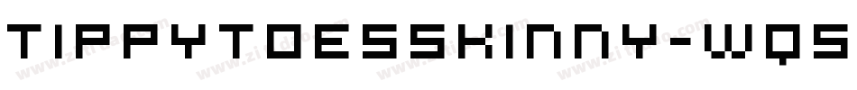 TippytoesSkinny-wq56字体转换