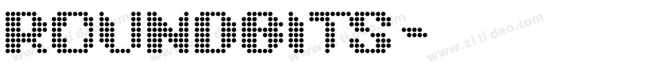 Roundbits字体转换