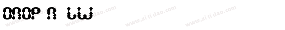 Drop-R9LW字体转换