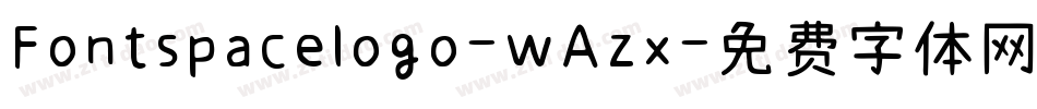 Fontspacelogo-wAzx字体转换