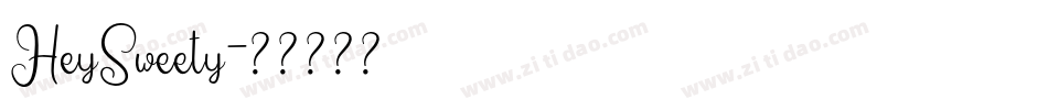 HeySweety字体转换