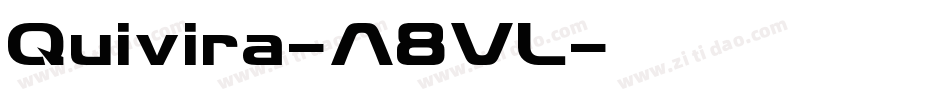 Quivira-A8VL字体转换